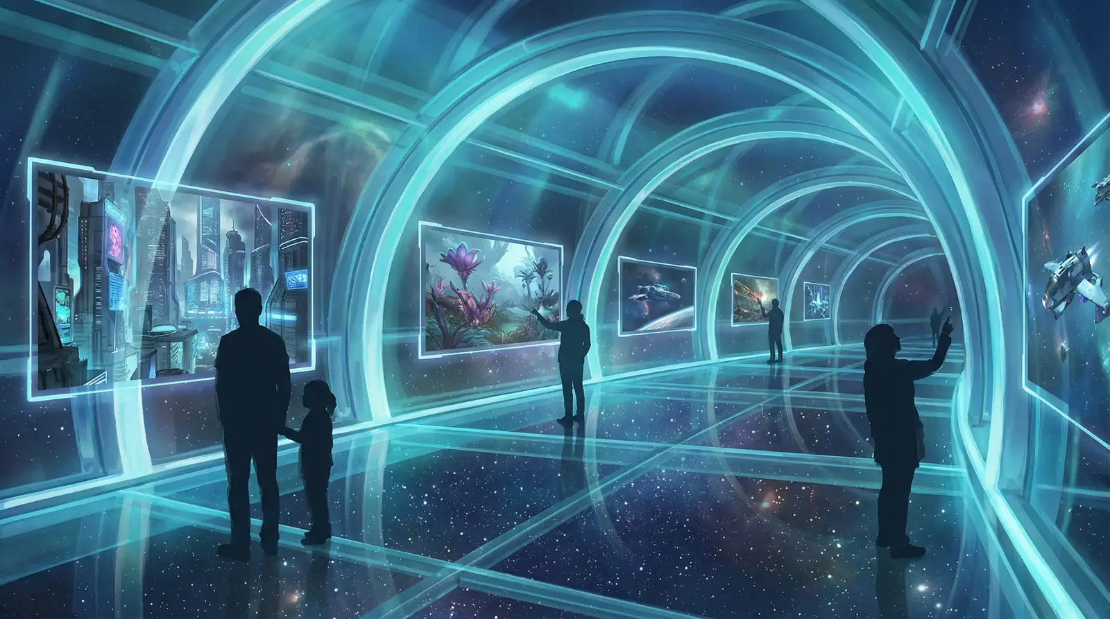寸止挑战 - 未来都市概念设计作品
